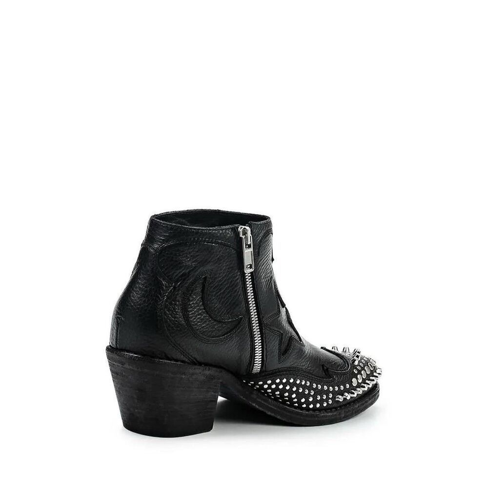 ALEXANDER MCQUEEN Star and moon studded booties size 37 - Picture 3 of 14